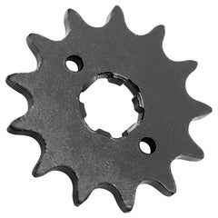 Caltric rear sprocket assembly ensures secure mounting and even wear.