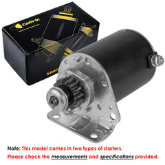 Caltric starter packaging ready for replacement installation