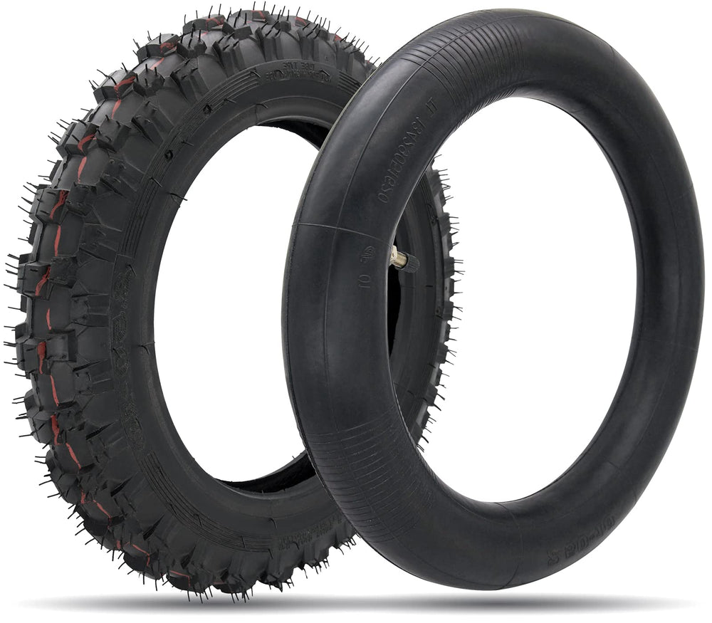 CALU LUKY 2.5-10 tire tread close-up for rugged off-road grip.
