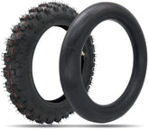 CALU LUKY 2.5-10 tire tread close-up for rugged off-road grip.