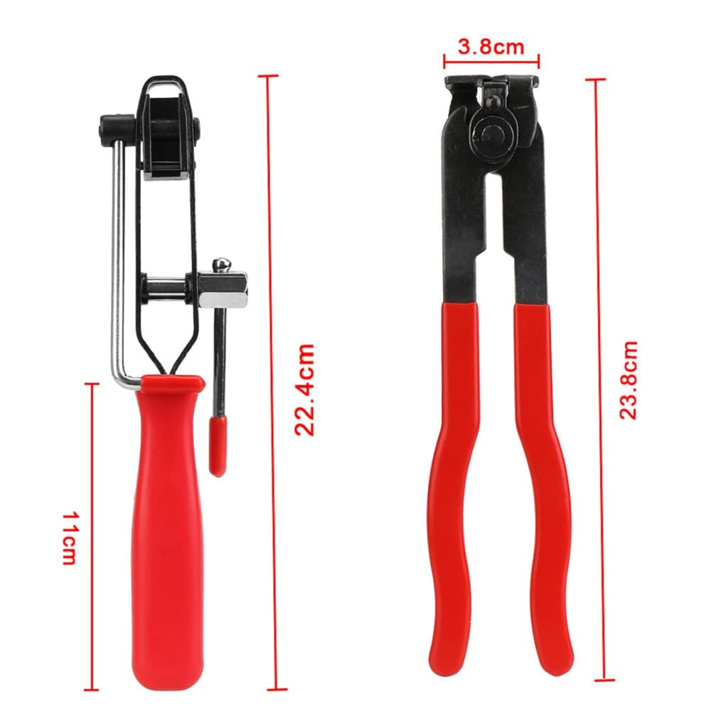 CALU LUKY stainless steel tool set emphasizes durability for automotive banding tasks.