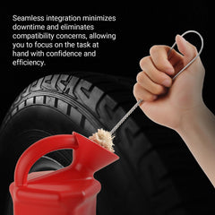 Calvana kit compatible with center post tire changers for Coats-style machines.