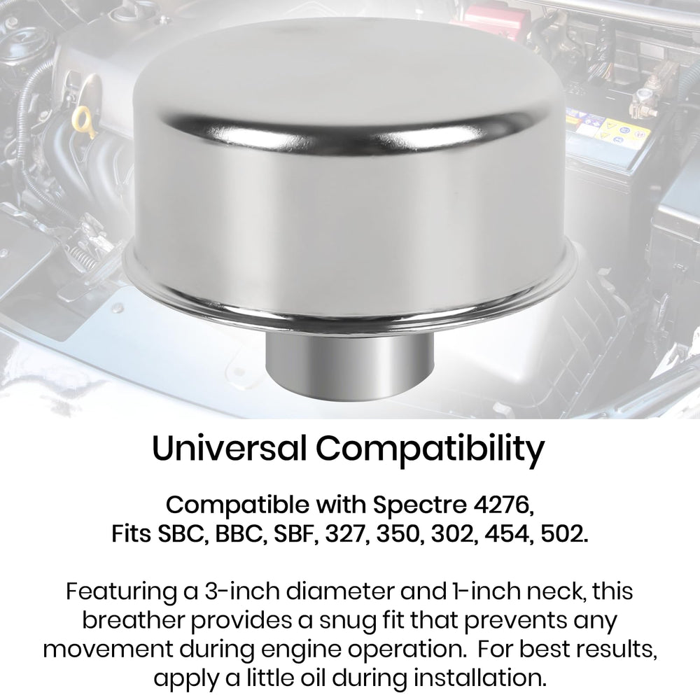 Calvana snug-fit design with 3in diameter and 1in neck.