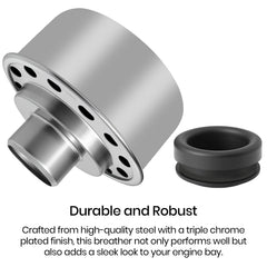 Calvana breather compatible with Spectre 4276 engines.
