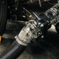 Camco 3-inch universal fit supports compatibility with standard RV sewer fittings.