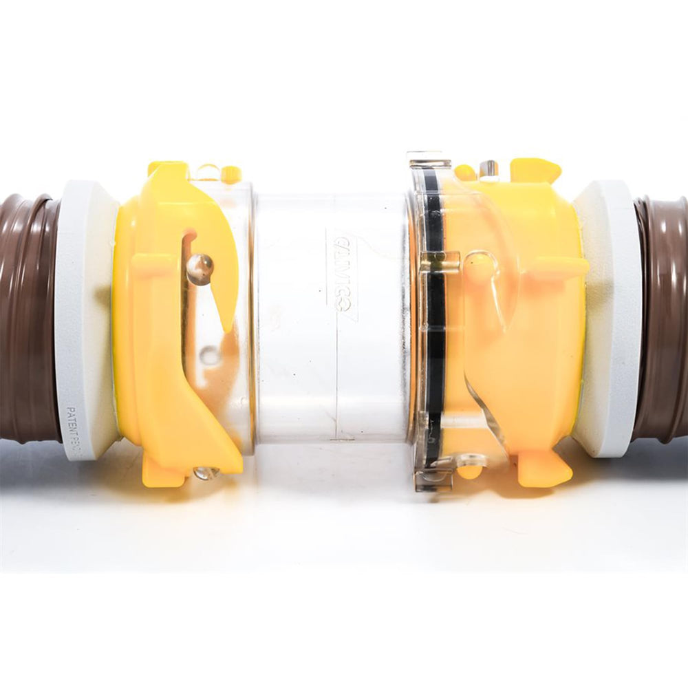 Camco 39562 clear adapter universal fit works with many RV outlets.