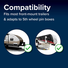 Camco AccuLevel compact design saves storage space in your RV.