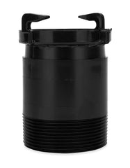 Camco sewer adapter with bayonet end secures standard RV hoses.