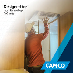 Camco easy-install self-adhesive design saves setup time