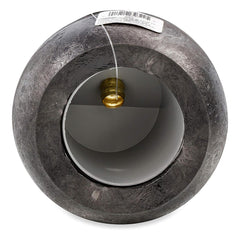 Camco sewer fitting close-up hose port, shows snug fit capability.
