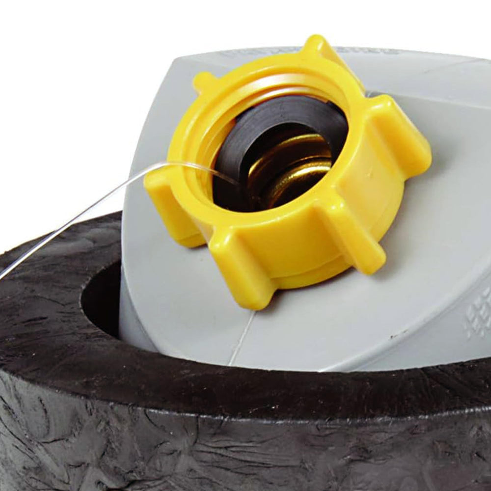Camco Easy Slip Water Seal in use on RV setup, leak-free.