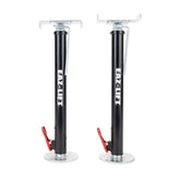 Camco Eaz-Lift extended slide-out support stabilizing the RV during use.