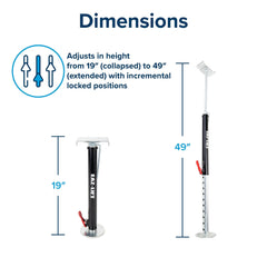 Camco Eaz-Lift two-pack provides reliable stabilization for RVs.