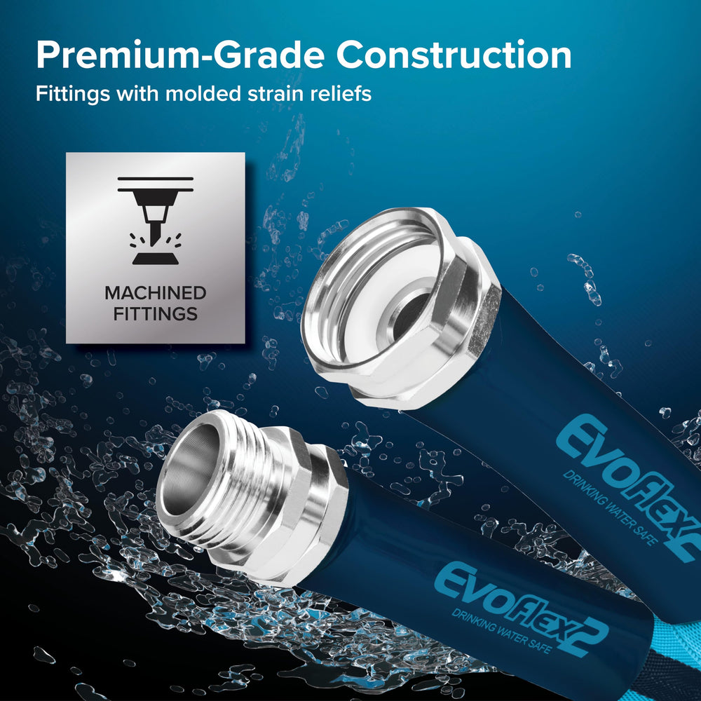 Camco EvoFlex2 lead-free, BPA-free, phthalate-free labeling for peace of mind