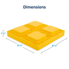 Camco leveling blocks are easy to clean and carry after use.