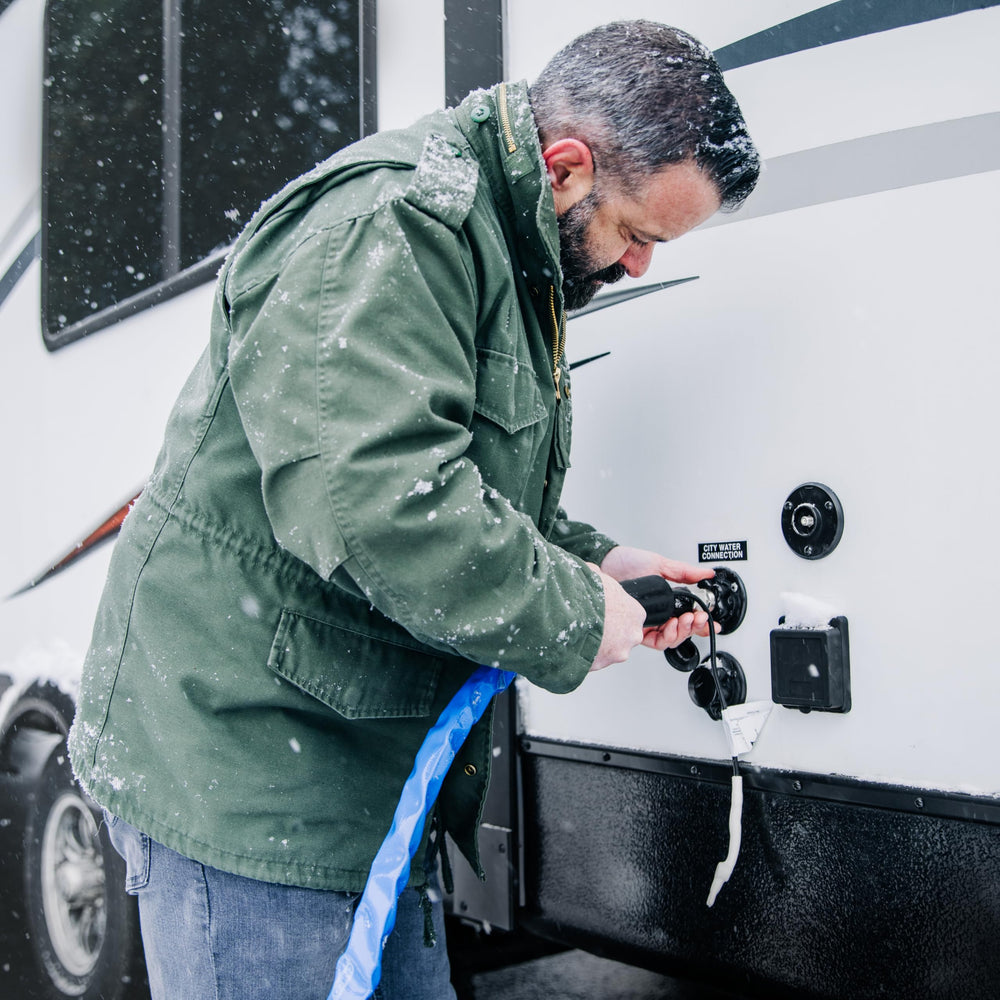 Camco multi-use hose suitable for campers, livestock, kennels, and gardens.