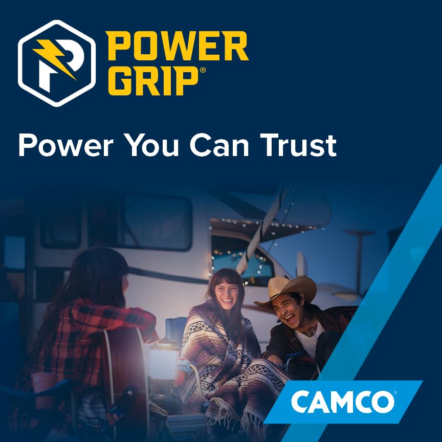 Camco Power Grip adjustable cord organizer and carrying strap for storage