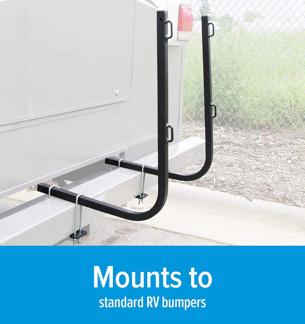 Camco Rhino ladder-free design ideal for bumpers without ladders