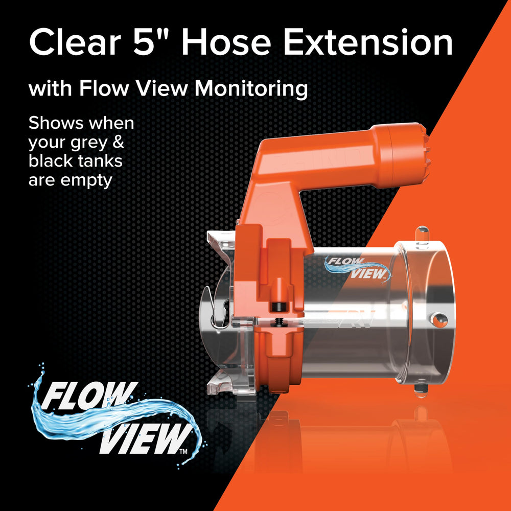 Camco Rhino RV Sewer Extender PRO universal compatibility with standard hoses.