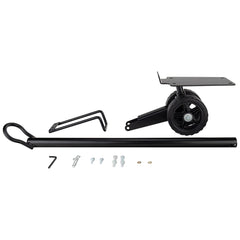 Camco Rhino tote tank steerable wheels for easy maneuvering and weight distribution