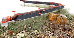 Camco Rhino adjustable height helps maintain slope for waste movement on concrete