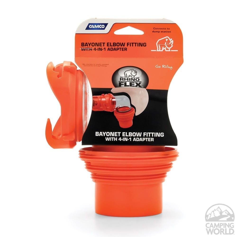 Camco RhinoFlex weather-resistant material promises durability in rugged camping environments.