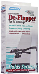 Camco De-Flapper with 13-inch strap length stabilizes your awning