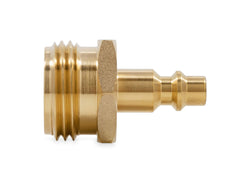 Camco plug flushing water lines to prevent trapped moisture during winterization