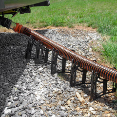 Camco Sidewinder at campsite ready for hassle-free dumping