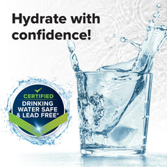 Camco TastePURE lead-free certification ensures safe water connections