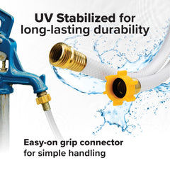 Camco TastePURE UV-stabilized PVC for outdoor durability