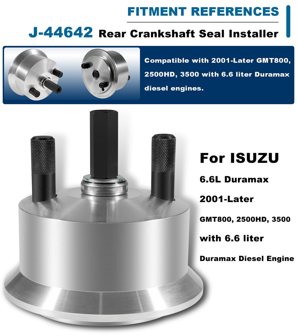 Camoo Duramax 6.6L seal installation tool guides correct depth.