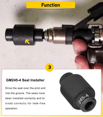 Camoo GM245 EN-49245-1 adapter enables proper alignment.
