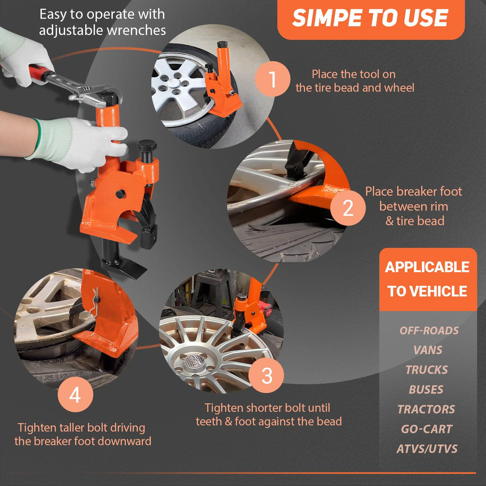 Camoo portable 11.18 lb tool suitable for roadside tire service
