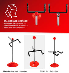 Camoo stable base supports heavy wheels for trucks and larger vehicles.