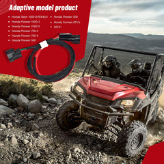 Camotokiit Key-on Power Harness for Honda Talon 1000 – inline connection to OEM harness