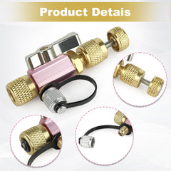 Camotokiit MegaFlow vacuum gauge port for real-time pressure monitoring