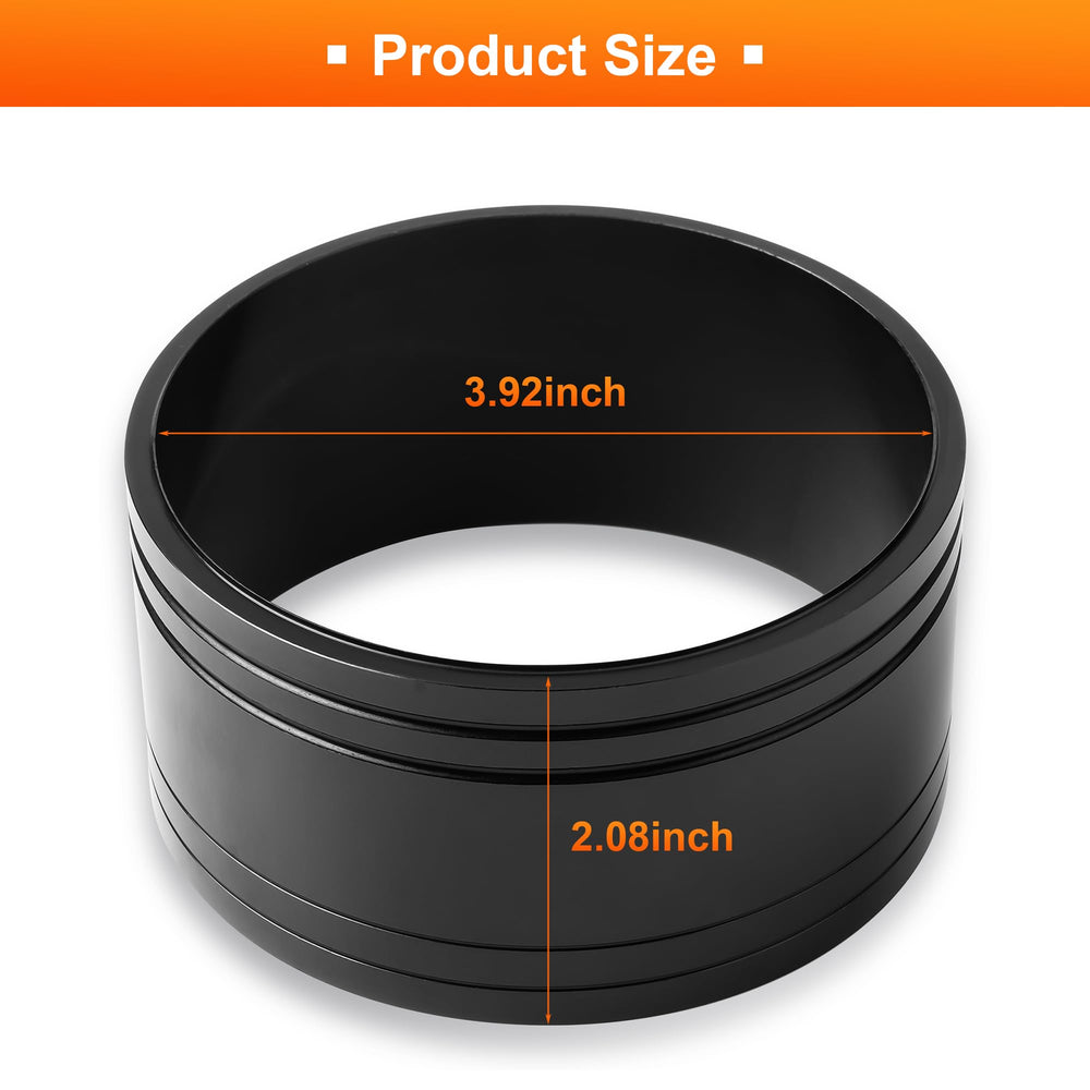 Camotokiit reverse chamfer feature aids accurate location over hole center.