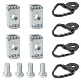 Camotokiit truck bed rail mount kit front rails for secure accessory mounting.