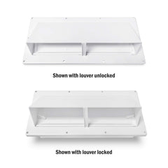 Camp'N RV Exhaust Vent Cover sleek design complements any camper exterior aesthetics.