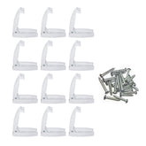 Camp'N White RV storage door latch 12-pack securing outdoor compartments and simplifying access.