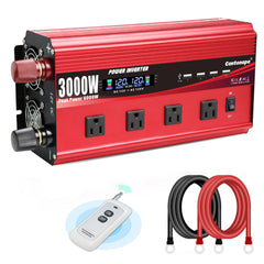 Cantonape 3000W inverter front view for reliable on-the-go power.
