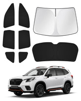 Canvcle sunshade for Forester with full-coverage window protection