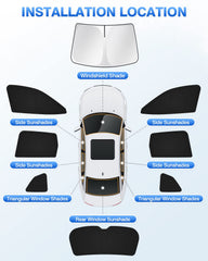 Canvcle Forester rear window shade reduces glare and increases comfort