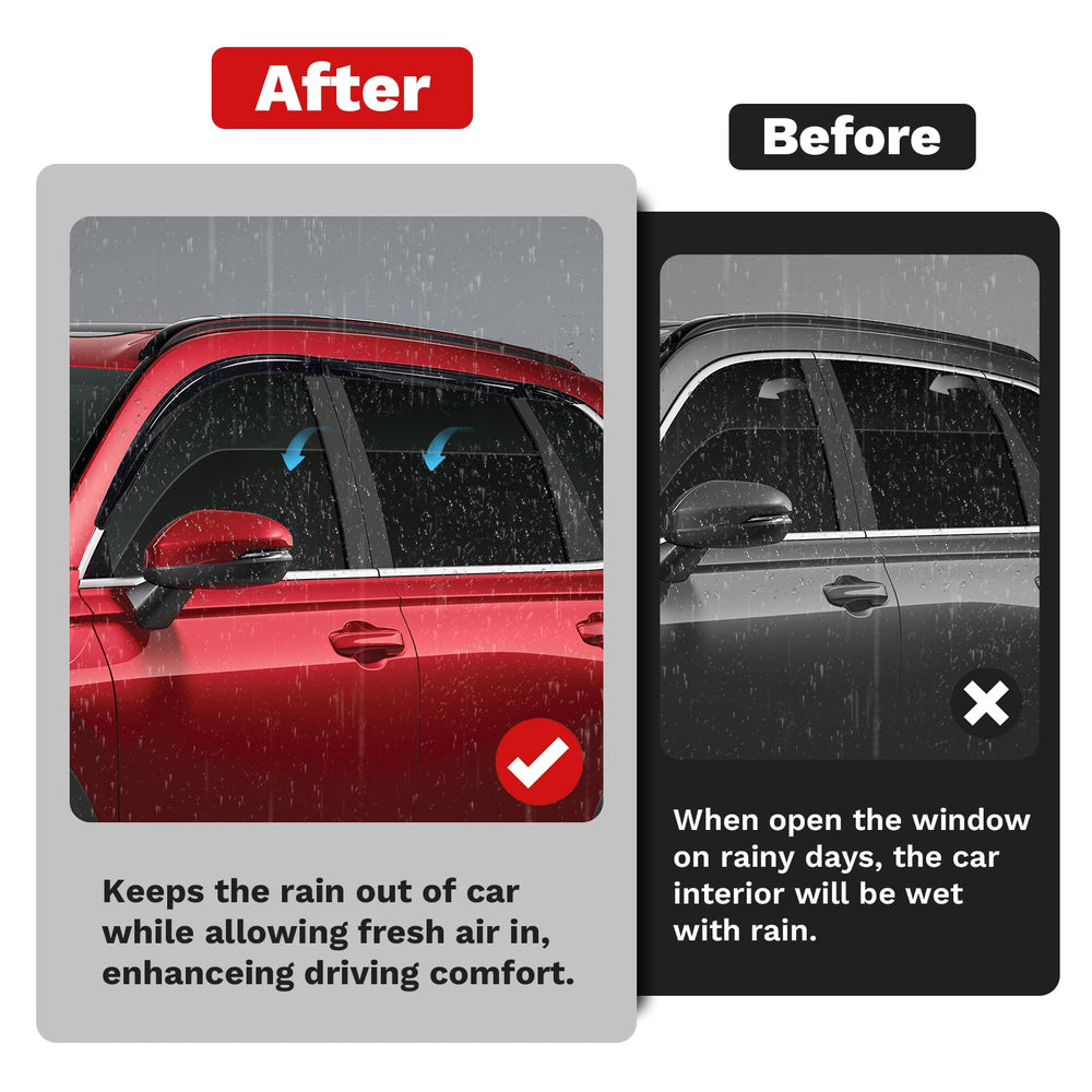 Canvcle polycarbonate construction delivers durable protection with lasting clarity on Rav4.