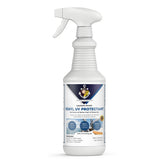 Captain Don's graphene vinyl protectant bottle pour enables even coverage and durability.