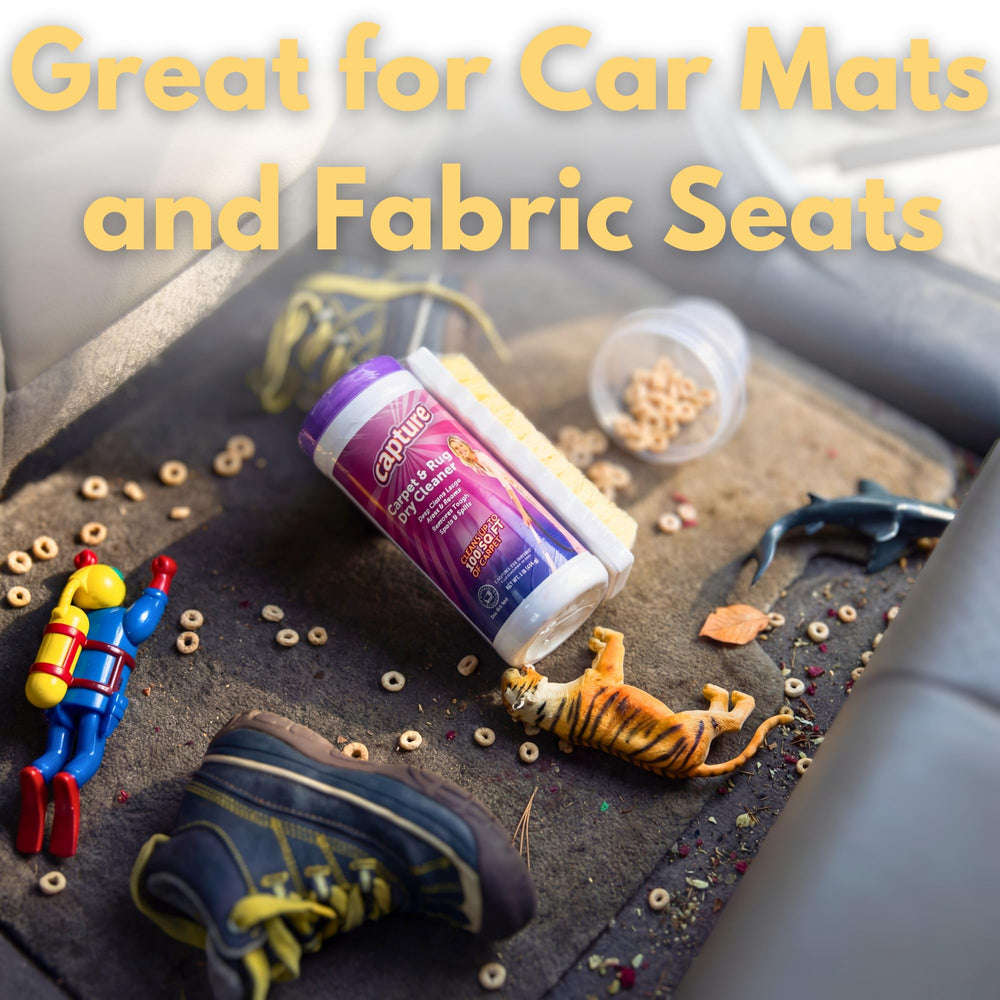 Capture Carpet Total Care Kit 100 deodorizer fresh demonstrates lasting room scent.