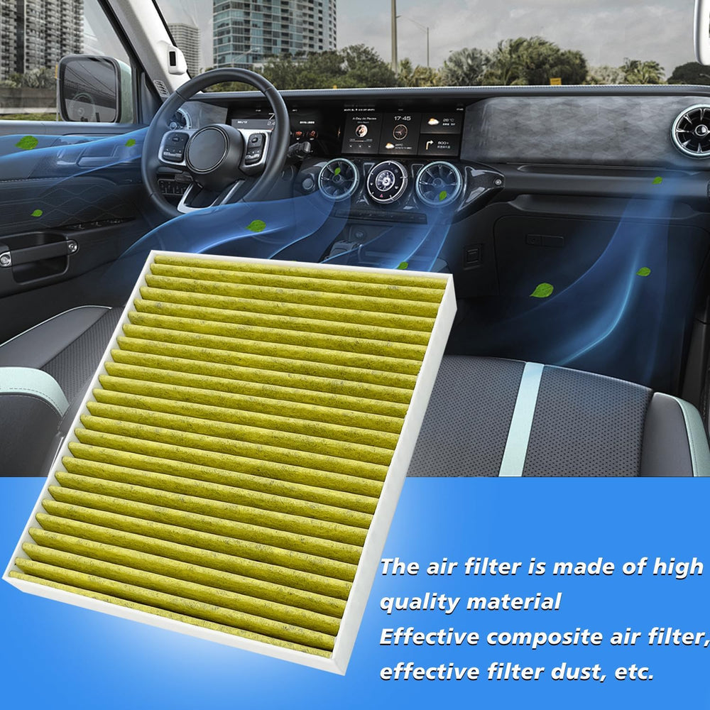 Capume four-layer filtration with HEPA-style design for thorough air cleaning.