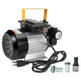 caqeg 110v ac 550w pump front view for fast fuel transfer.