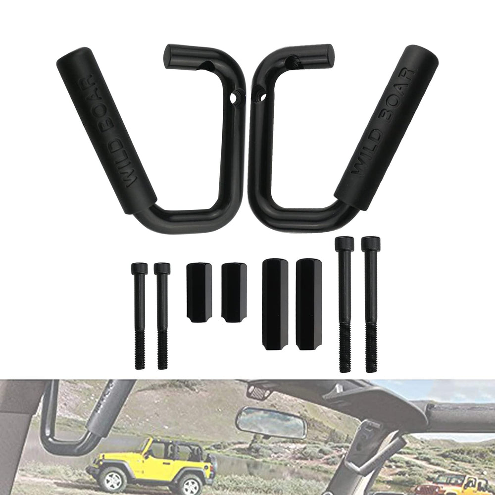 CAQEG front grab bar hardware included for quick installation